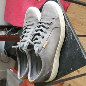 ECCO Soft 7 Grey Suede Men's size 41 EU